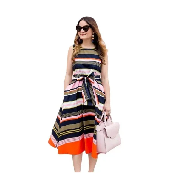 Ann Taylor | Dresses | Ann Taylor Ultimate Striped Midi Tie Dress Size Medium Euc | Poshmark Ann Taylor | Dresses | Ann Taylor Ultimate Striped Midi Tie Dress Size Medium Euc | Poshmark